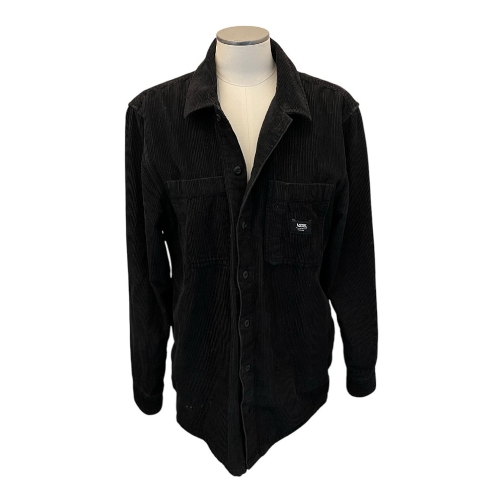 Vans medium, corduroy shirt